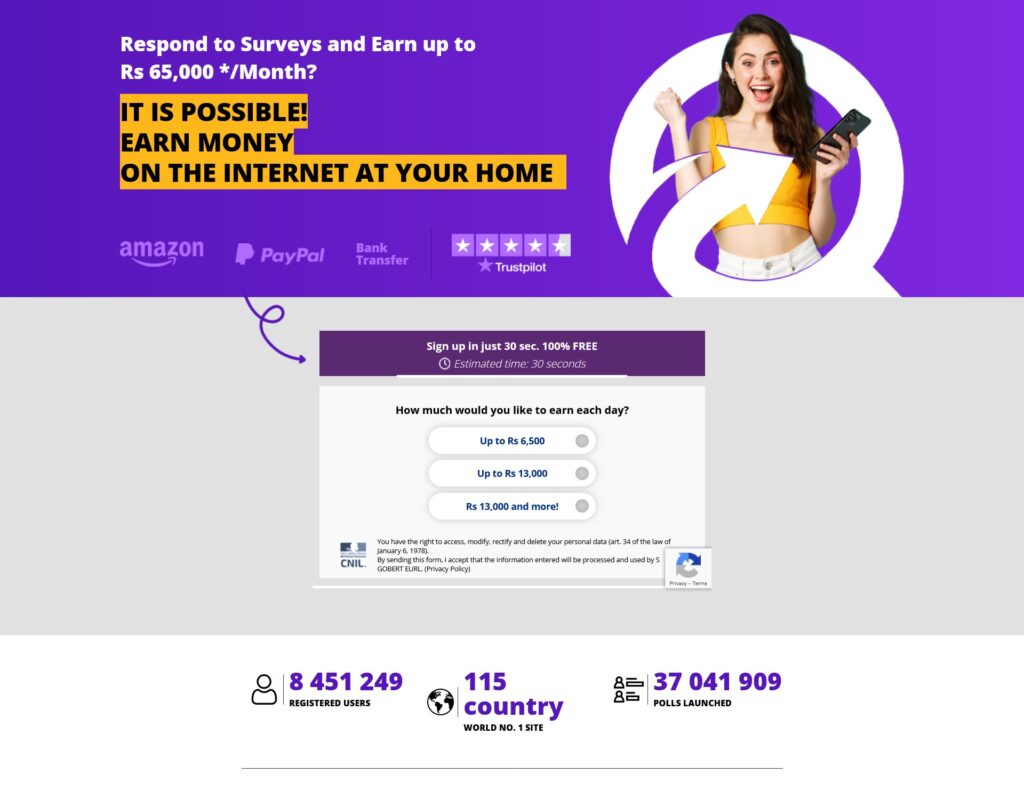 Earn Money With Simple Surveys 