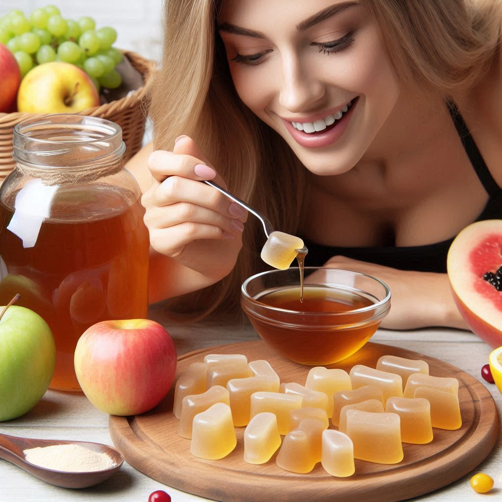 Images Showing Apple Cider Tablets for Weight Loss taken by a Woman