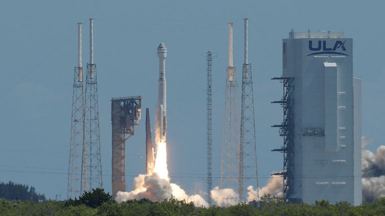 Starliner launch